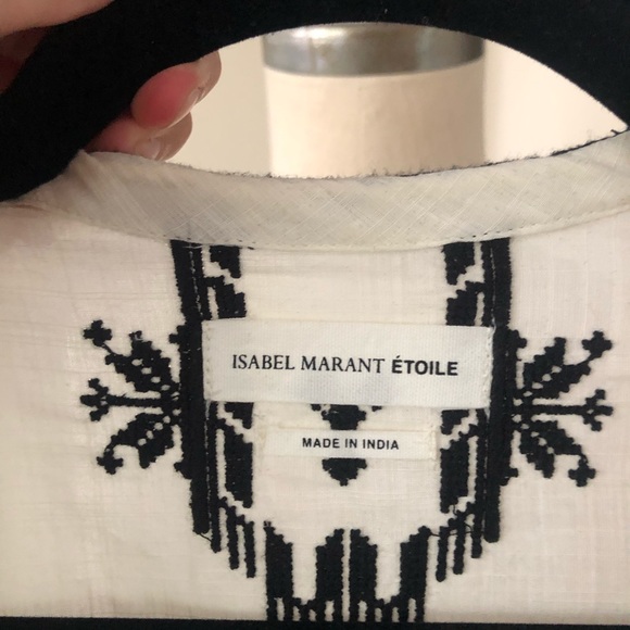 Isabel Marant Etoile cotton mini dress sz 38 - Picture 10 of 11